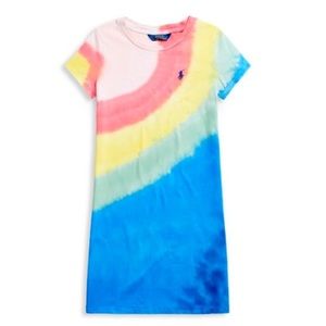 Polo Ralph Lauren Jersey T-Shirt Dress ~ Tie-Dye ~ NEW!
